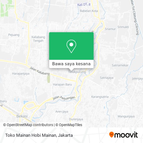 Peta Toko Mainan Hobi Mainan