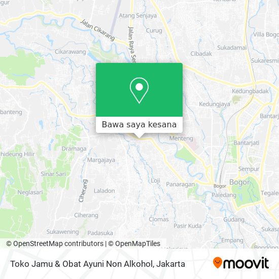 Peta Toko Jamu & Obat Ayuni Non Alkohol