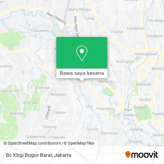 Peta Bc Kbgi Bogor Barat