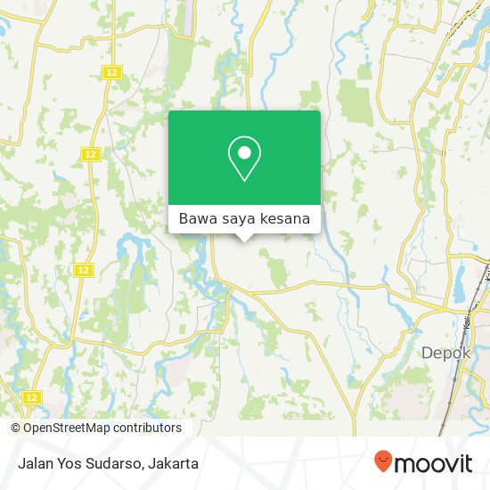 Peta Jalan Yos Sudarso, Pancoran Mas