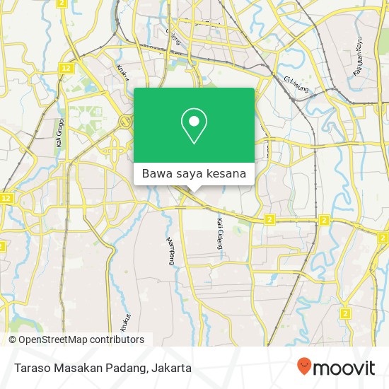 Peta Taraso Masakan Padang, Jalan Taman Patra Terusan