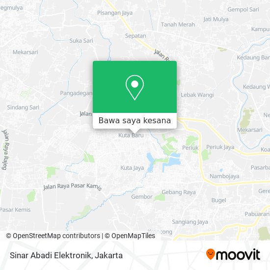 Peta Sinar Abadi Elektronik