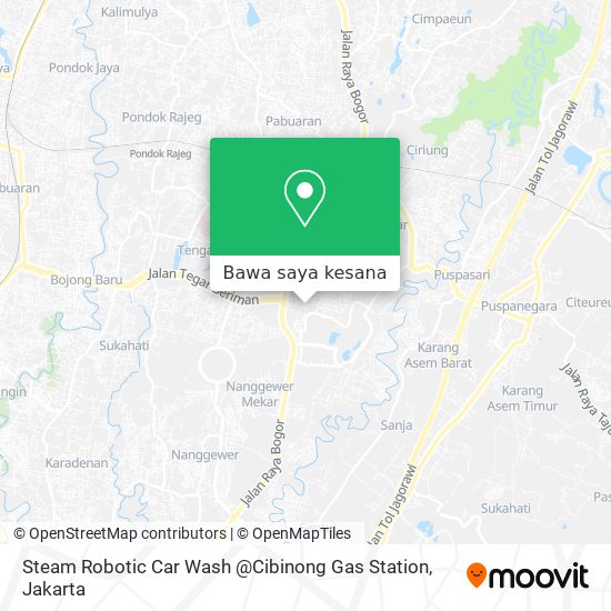 Peta Steam Robotic Car Wash @Cibinong Gas Station