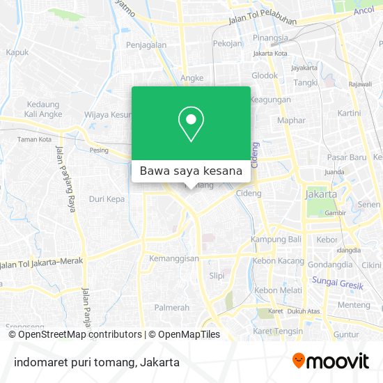 Peta indomaret puri tomang