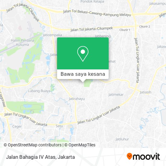 Peta Jalan Bahagia IV Atas