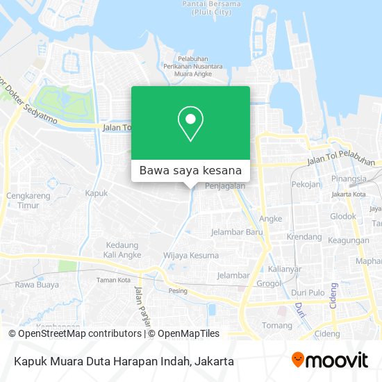 Peta Kapuk Muara Duta Harapan Indah