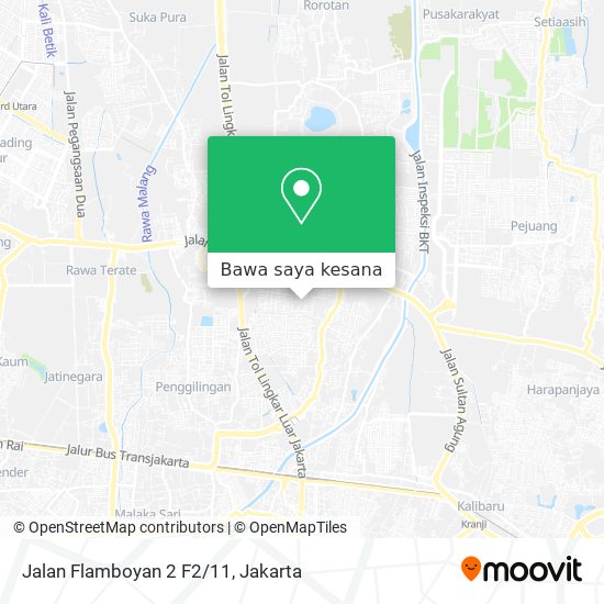 Peta Jalan Flamboyan 2 F2/11