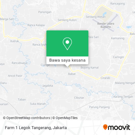 Peta Farm 1 Legok Tangerang