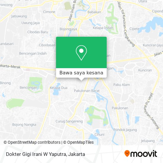 Peta Dokter Gigi Irani W Yaputra