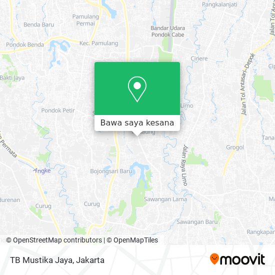 Peta TB Mustika Jaya