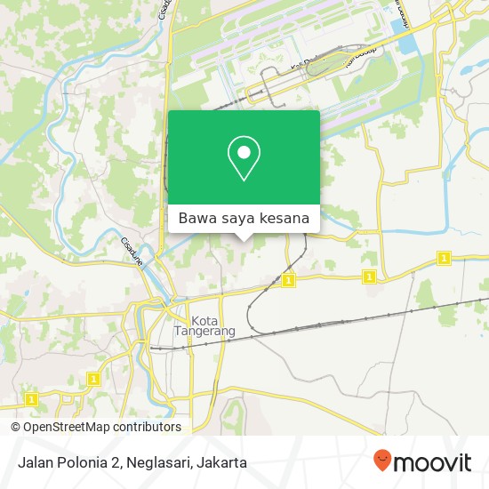 Peta Jalan Polonia 2, Neglasari