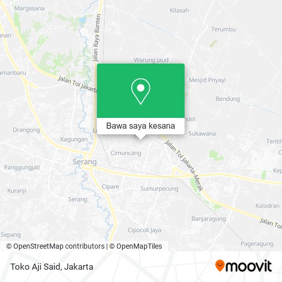 Peta Toko Aji Said, Jalan Tb. Sueb