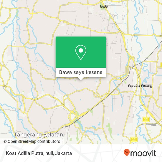 Peta Kost Adilla Putra, null