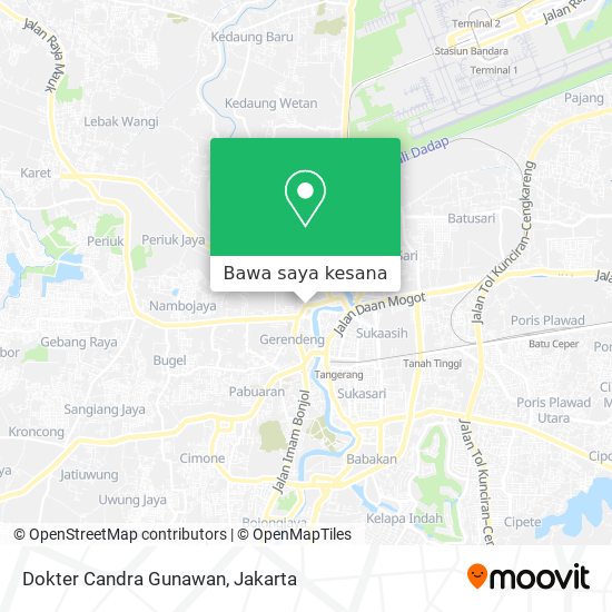 Peta Dokter Candra Gunawan