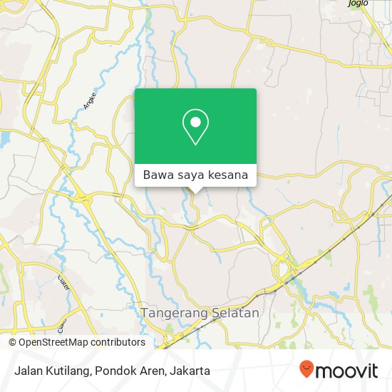 Peta Jalan Kutilang, Pondok Aren