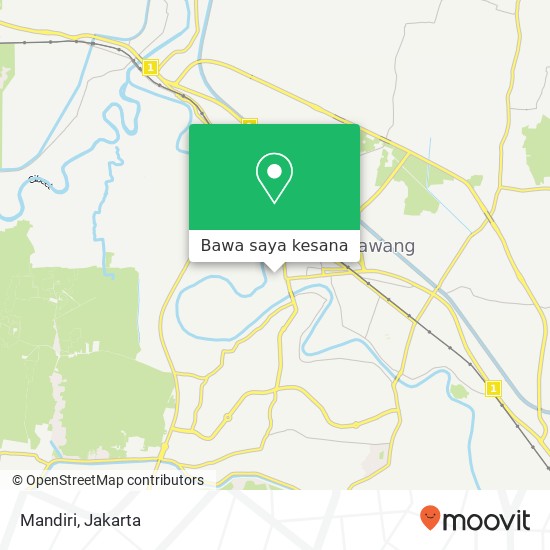 Peta Mandiri, Karawang Barat