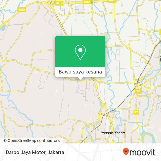 Peta Darpo Jaya Motor