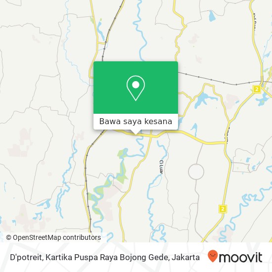 Peta D'potreit, Kartika Puspa Raya Bojong Gede