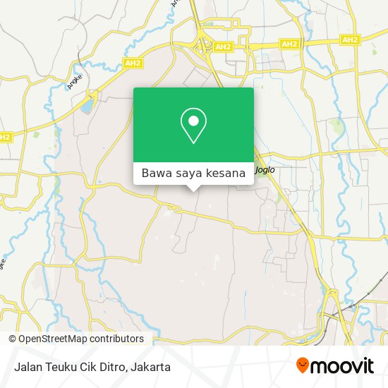 Peta Jalan Teuku Cik Ditro