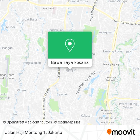 Peta Jalan Haji Montong 1