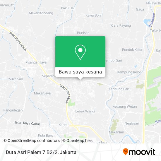Peta Duta Asri Palem 7 B2/2