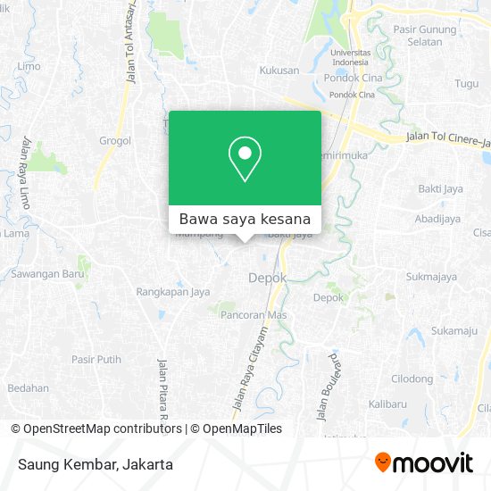 Peta Saung Kembar