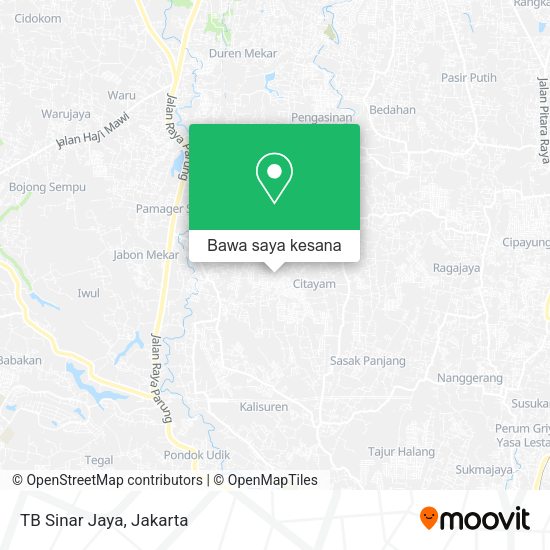 Peta TB Sinar Jaya, Tajur Halang 16936