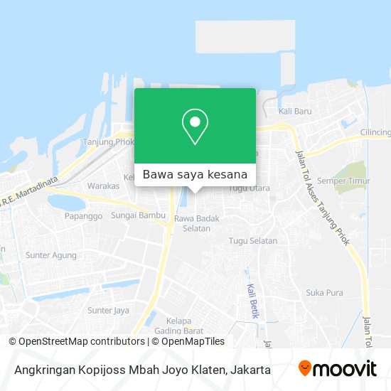 Peta Angkringan Kopijoss Mbah Joyo Klaten