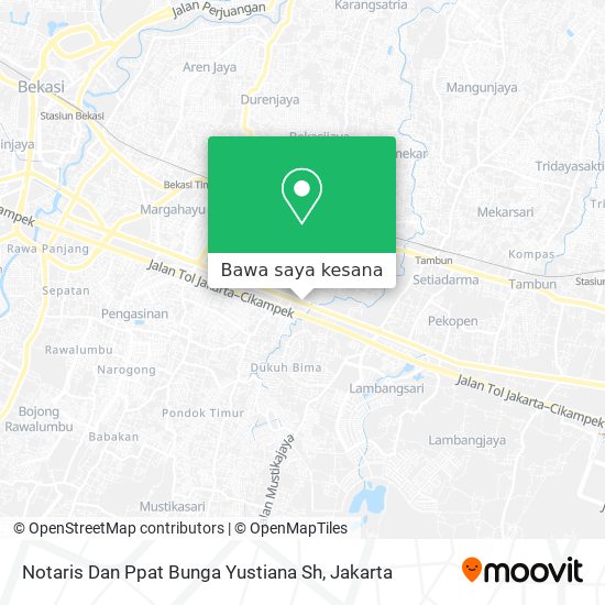 Peta Notaris Dan Ppat Bunga Yustiana Sh