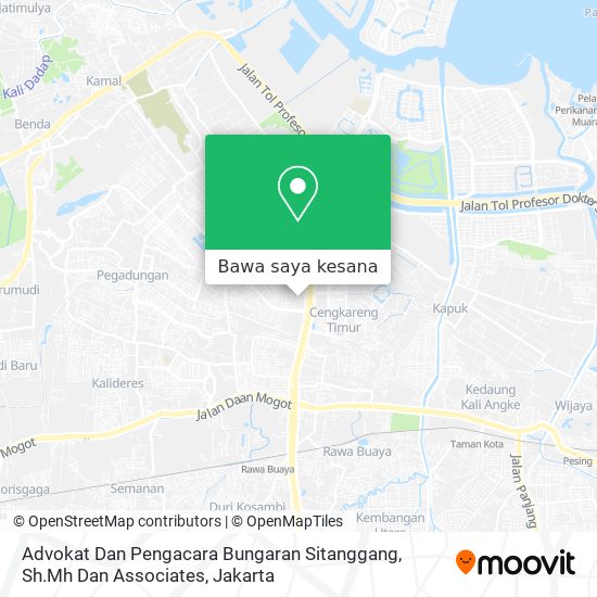 Peta Advokat Dan Pengacara Bungaran Sitanggang, Sh.Mh Dan Associates