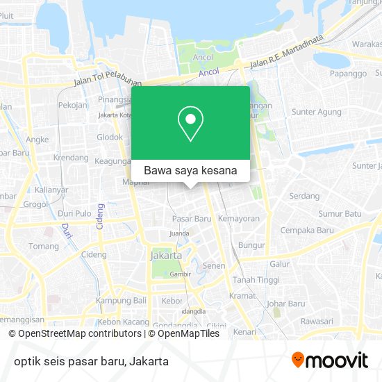 Peta optik seis pasar baru
