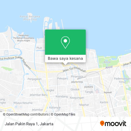 Peta Jalan Pakin Raya 1