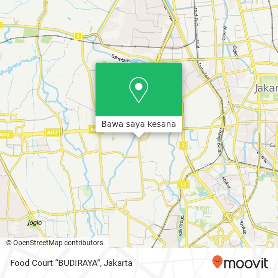 Peta Food Court “BUDIRAYA“