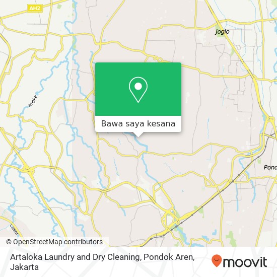 Peta Artaloka Laundry and Dry Cleaning, Pondok Aren