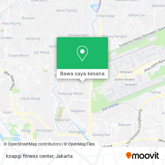 Peta koapgi fitness center