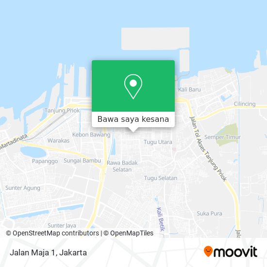 Peta Jalan Maja 1