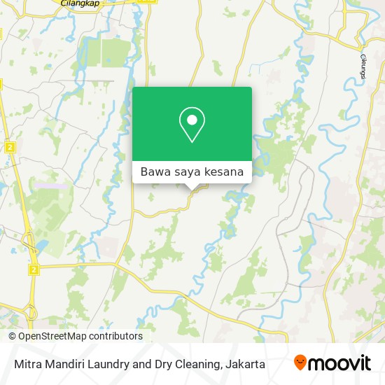 Peta Mitra Mandiri Laundry and Dry Cleaning