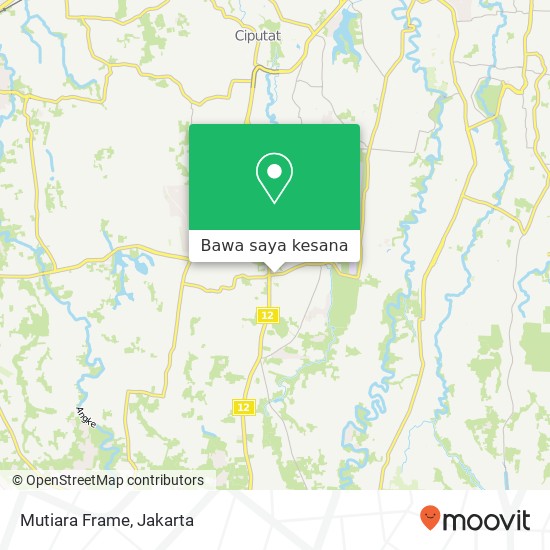 Peta Mutiara Frame, Jalan Cabe Raya