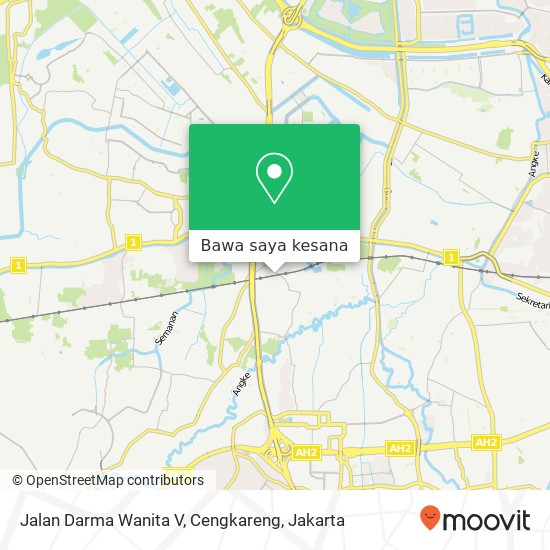 Peta Jalan Darma Wanita V, Cengkareng