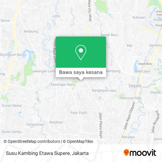 Peta Susu Kambing Etawa Supere