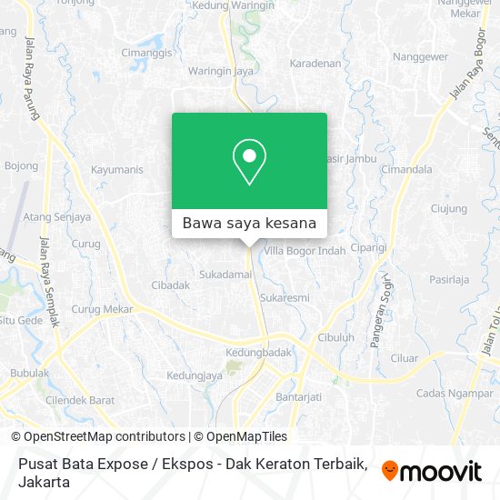 Peta Pusat Bata Expose / Ekspos - Dak Keraton Terbaik