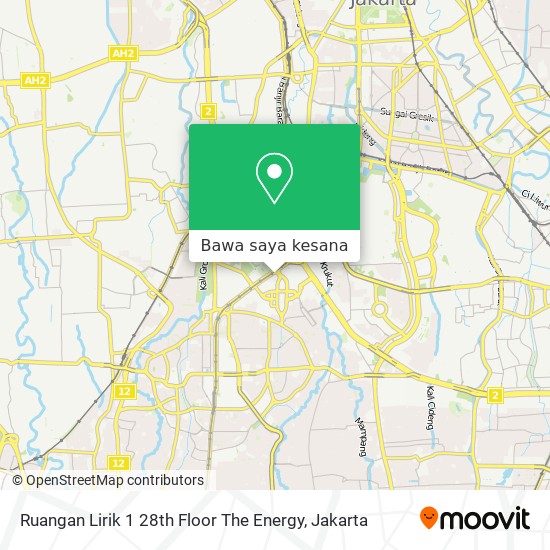 Peta Ruangan Lirik 1 28th Floor The Energy