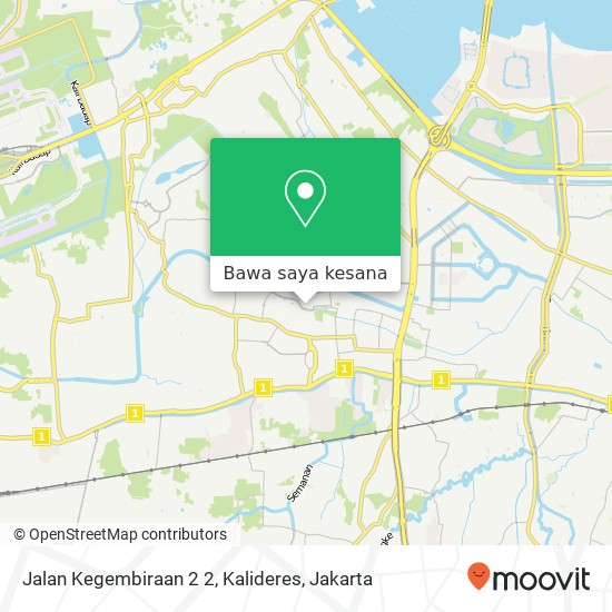 Peta Jalan Kegembiraan 2 2, Kalideres