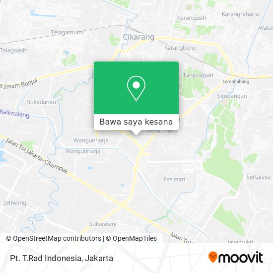 Peta Pt. T.Rad Indonesia