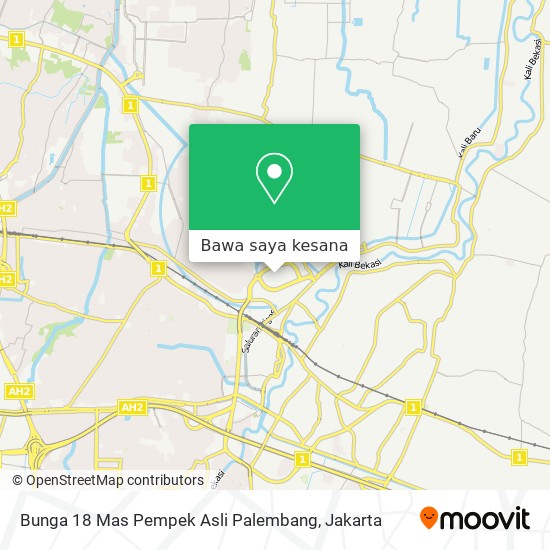 Peta Bunga 18 Mas Pempek Asli Palembang