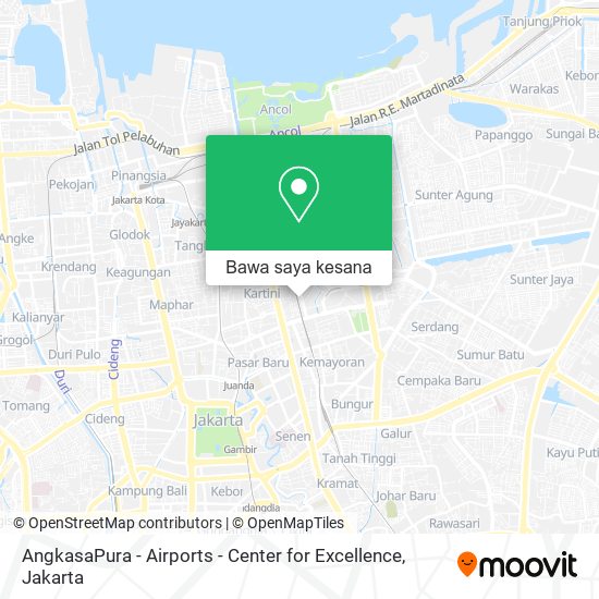 Peta AngkasaPura - Airports - Center for Excellence