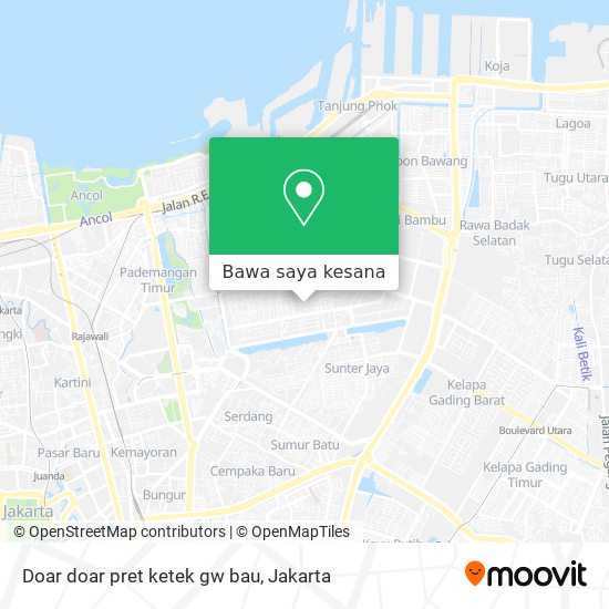 Peta Doar doar pret ketek gw bau