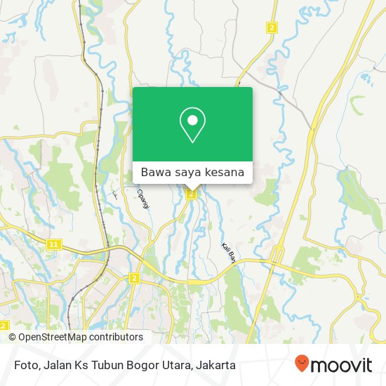 Peta Foto, Jalan Ks Tubun Bogor Utara