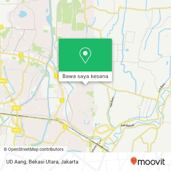 Peta UD Aang, Bekasi Utara