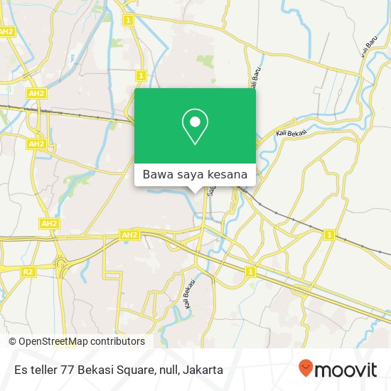 Peta Es teller 77 Bekasi Square, null